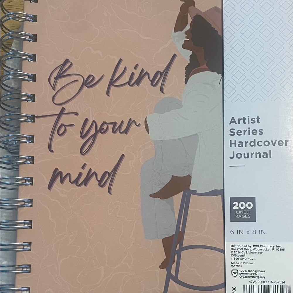 Artist Series Hardcover Journal with Inspirational Quote